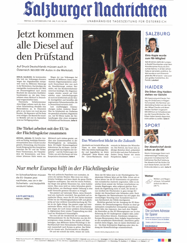 Eine Akrobatin tritt beim Winterfest im Stück „Phantasia“ auf.