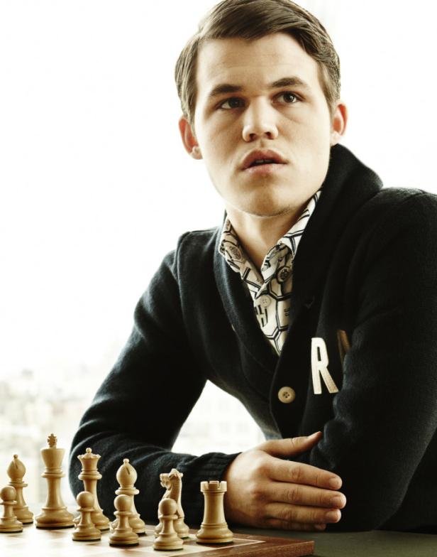 Magnus Carlsen: Posterboy unter Schachspielern