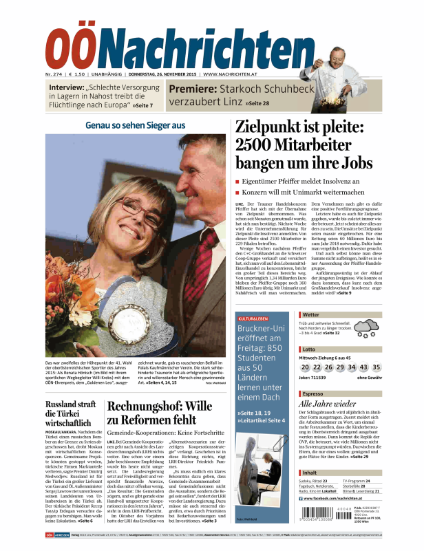 Renata Hönisch mit Willi Krebs bei der Verleihung des „Goldenen Leo“.