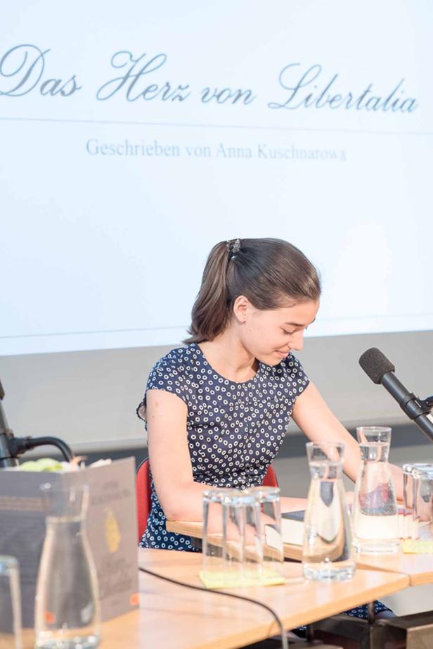 Preisverleihung der Jury junger LeserInnen" 2016