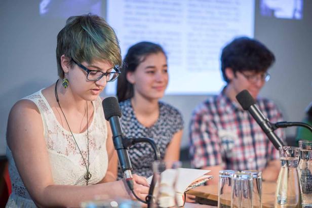 Preisverleihung der Jury junger LeserInnen" 2016
