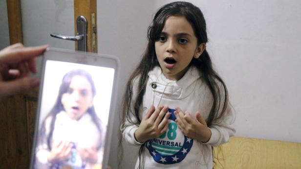 Twitter-Mädchen Bana aus Aleppo ist in Sicherheit