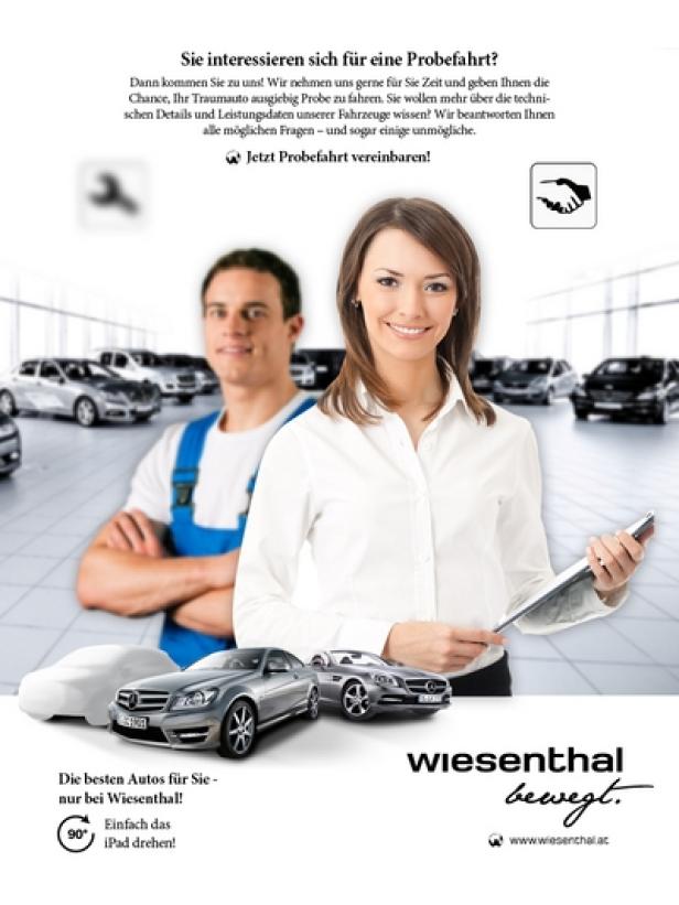 Wiesenthals iPad-Schauraum