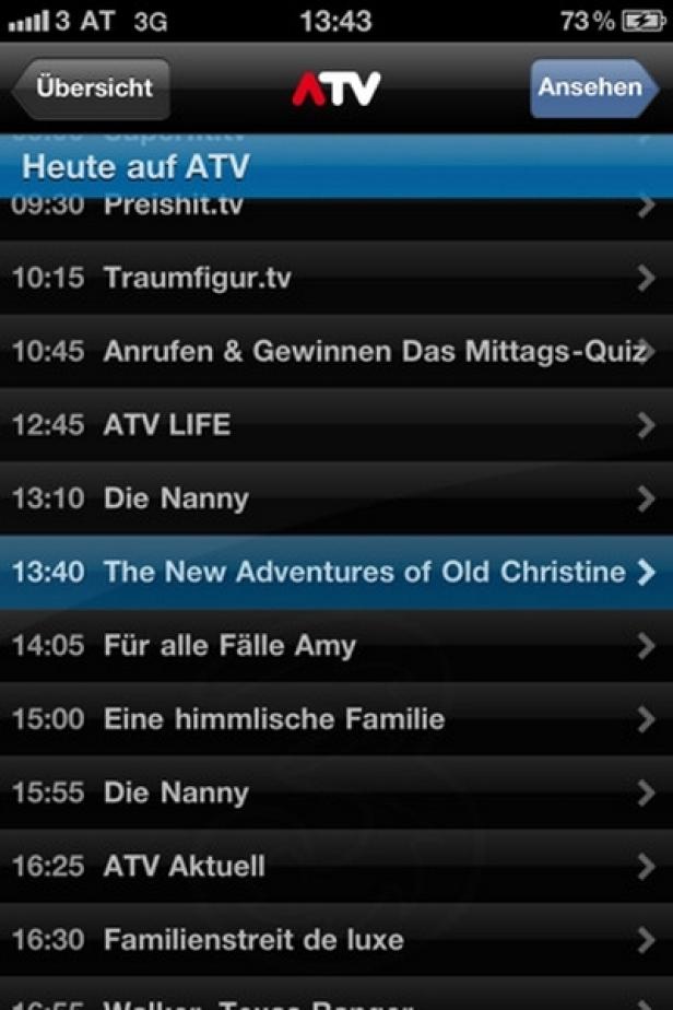 Drei launcht TV-App