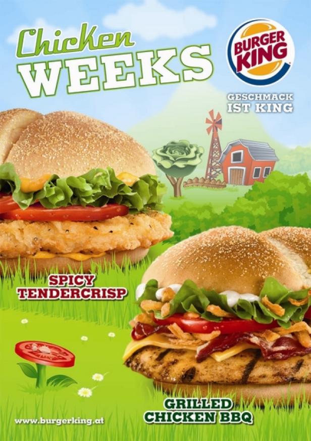 Burger King Österreich - Plakatkampagne ab 15. Mai 2011 - Manfred Baumann - z-works