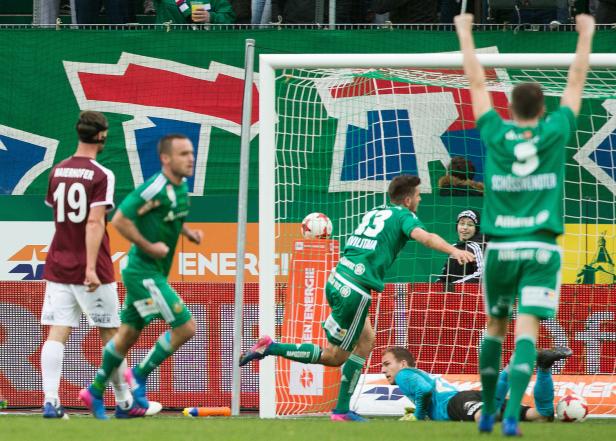 1:1 gegen Mattersburg: Rapid bleibt 2017 sieglos