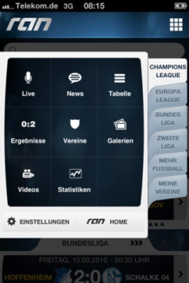 ran-App/iPad, iPhone, iPodTouch/SevenOne Intermedia & Cellular