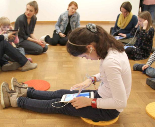 ... vom App-Test im Kuntforum