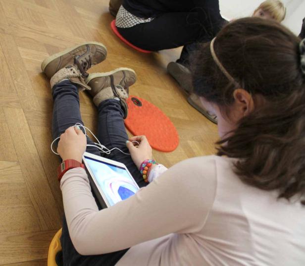 ... vom App-Test im Kuntforum