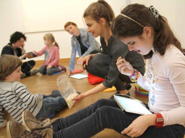 ... vom App-Test im Kuntforum