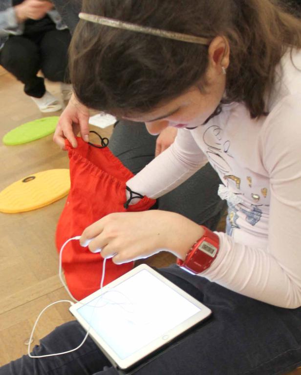 ... vom App-Test im Kuntforum