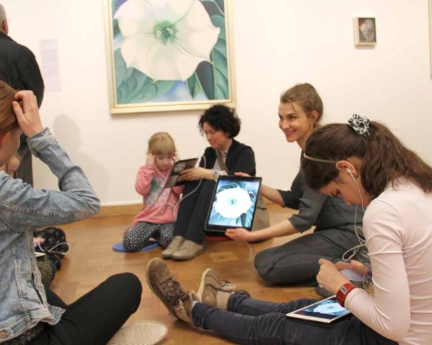 ... vom App-Test im Kuntforum