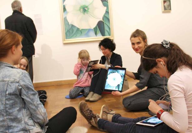 ... vom App-Test im Kuntforum