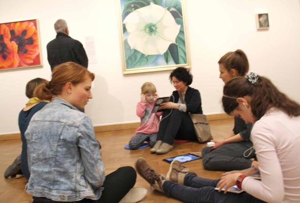 ... vom App-Test im Kuntforum