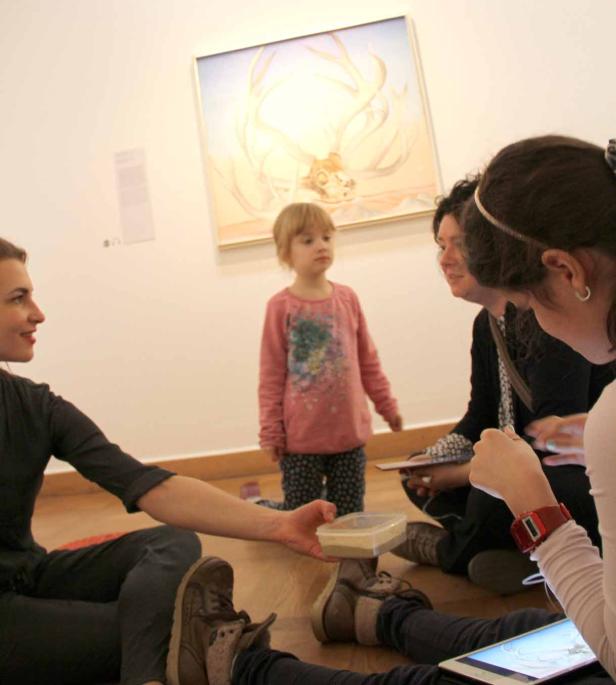 ... vom App-Test im Kuntforum