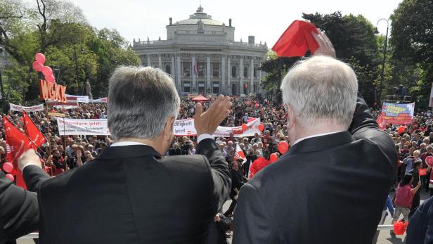 Prost und Freundschaft am 1. Mai