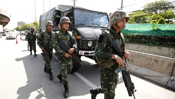 Kriegsrecht in Thailand verhängt