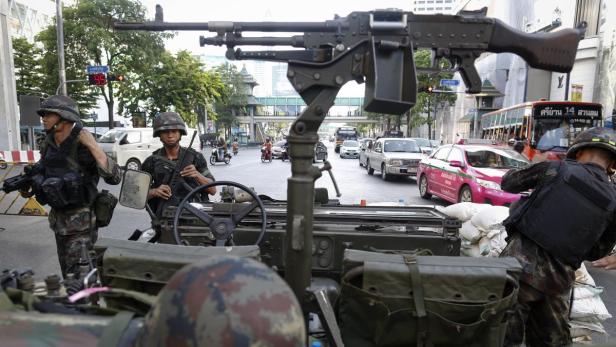 Kriegsrecht in Thailand verhängt
