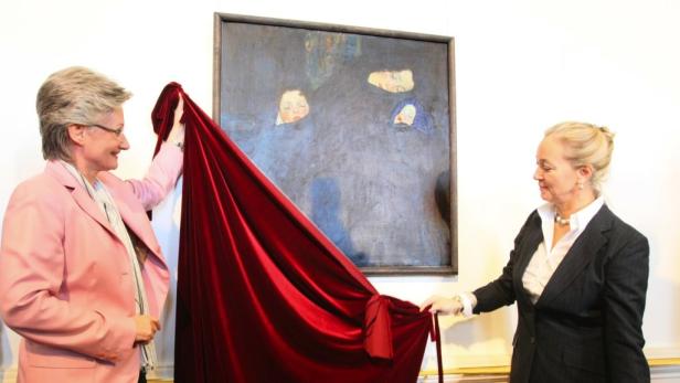 Belvedere präsentiert neue Klimt-Gemälde
