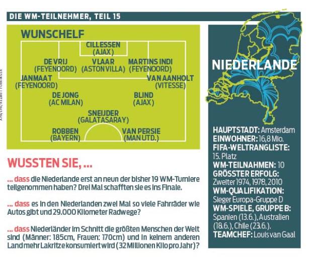 Die "Oranjes" und ihre Chance auf Revanche