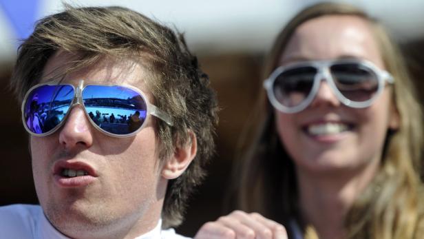 Hirscher strahlt mit der Sonne um die Wette