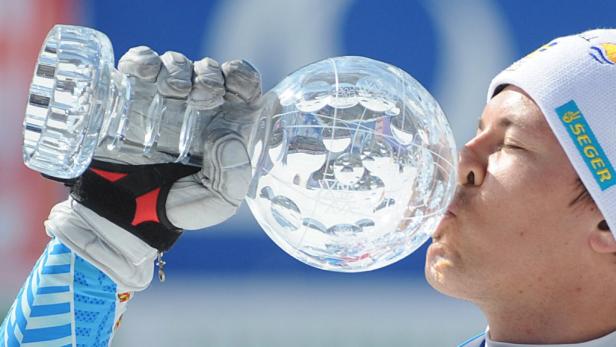 Hirscher strahlt mit der Sonne um die Wette