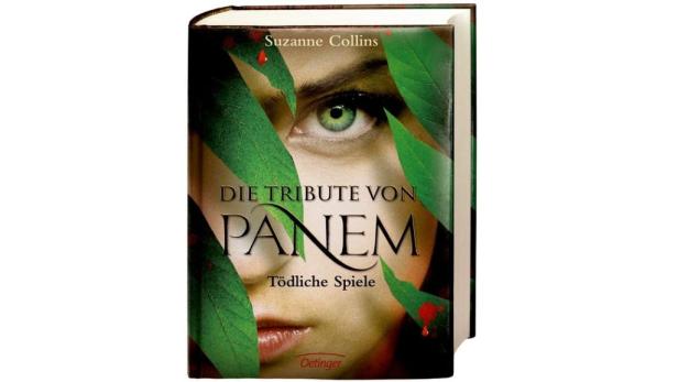 Das Buch „Die Tribute von Panem – Tödliche Spiele“ von Suzanne Collins.