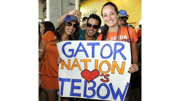 Tim Tebow sucht das Glück