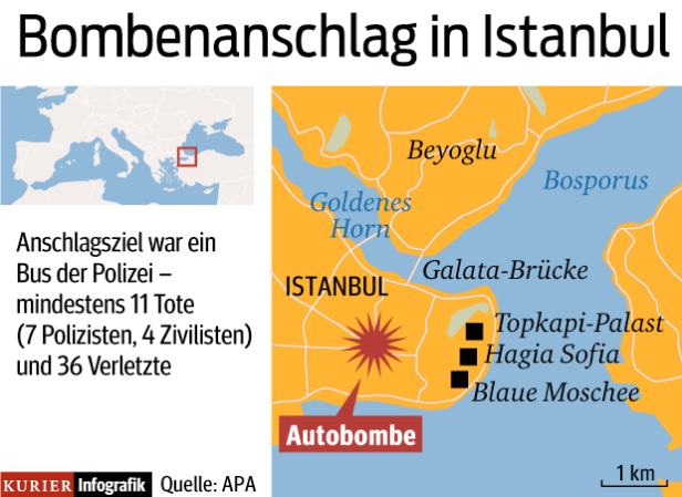 Nach Anschlag in Istanbul: Warnung an Reisende