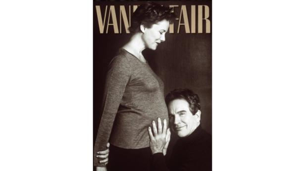 Annie Leibovitz' Porträt von Demi Moore und Bruce Willis für Vanity Fair, 1991.
