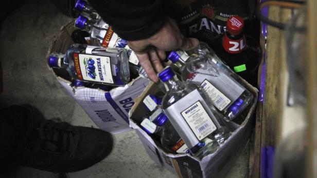 Tödlicher Gift-Wodka forderte 17 Todesopfer