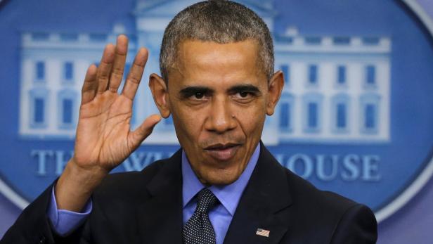 Obama waves as he leaves his end of the year news Außenpolitik: Das kommt 2016 auf uns zu