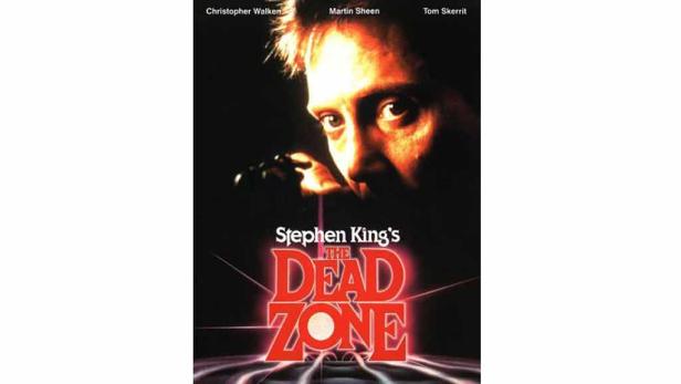 Das Filmplakat für Stephen Kings „The Dead Zone“ mit Martin Sheen.