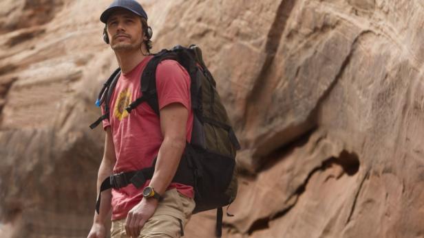 James Franco als Aron Ralston in dem Film „127 Hours“.