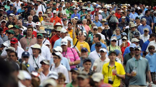 Zigarren-Meister beim Golf-Masters