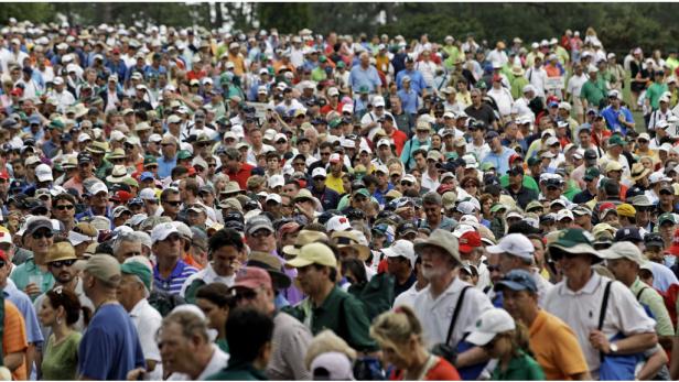 Zigarren-Meister beim Golf-Masters