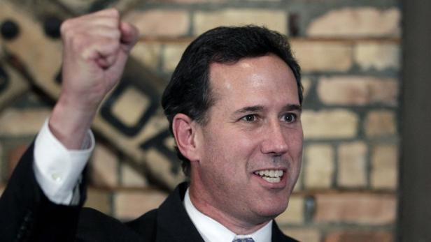 Präsidentschaftskandidat Santorum: "Absurd"