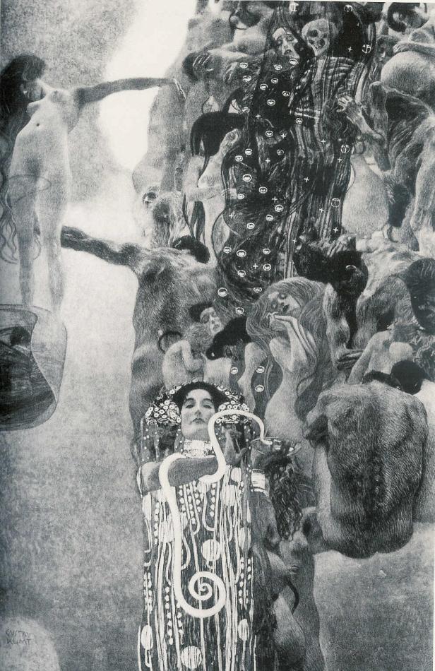 Gustav Klimt: Medizin (Kompositionsentwurf)