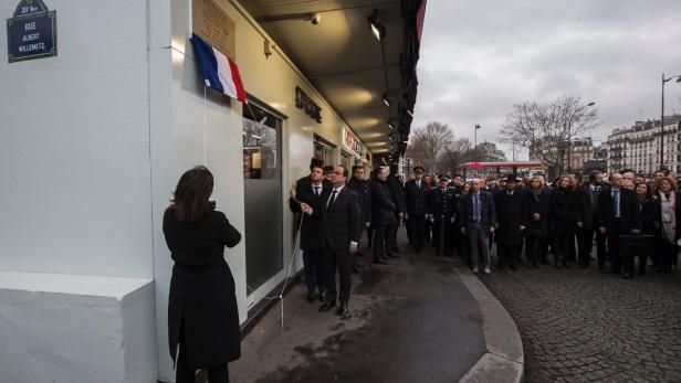 Gedenken ein Jahr nach "Charlie Hebdo"-Attacke