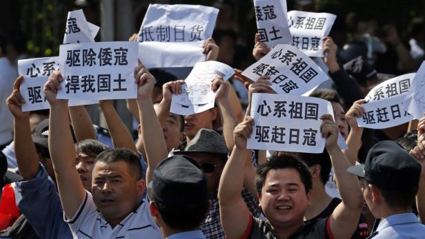 China: Wieder Proteste gegen Japan