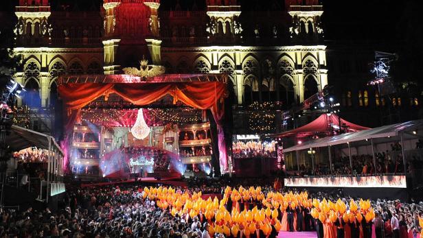 Life Ball: Bombastische Eröffnung