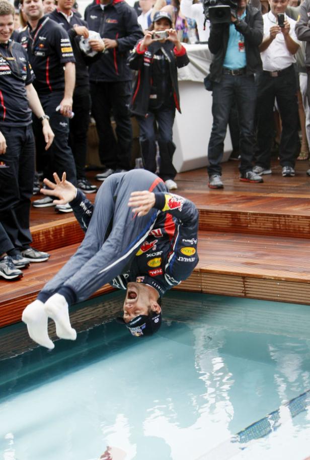 Monaco-GP: Red-Bull-Party am Pool