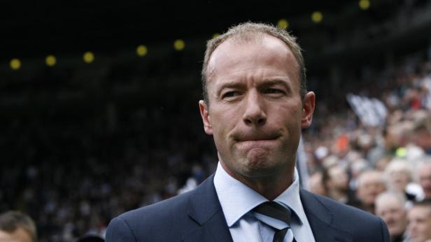 Alan Shearer, ehemaliger Fußballspieler, bei einem öffentlichen Auftritt.