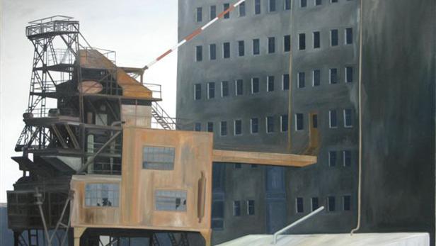 Gemalte Industrieorte: Stätten des Verfalls