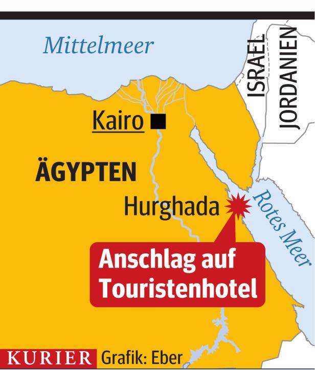 Verletzte Österreicher bleiben in Ägypten