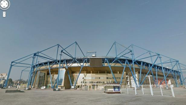 Die Fußball-EM-Stadien auf Street View