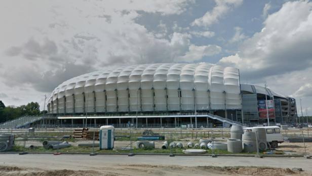 Die Fußball-EM-Stadien auf Street View