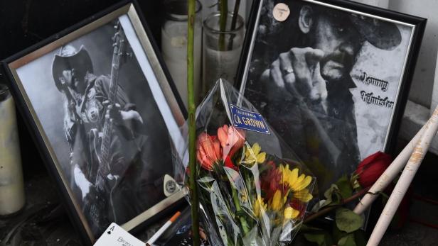 ENTERTAINMENT-US-MUSIC-MOTORHEAD-LEMMY Abschied von Motörhead-Sänger Lemmy Kilmister