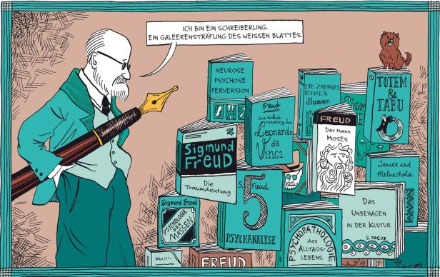 Sigmund Freuds Leben als Comic