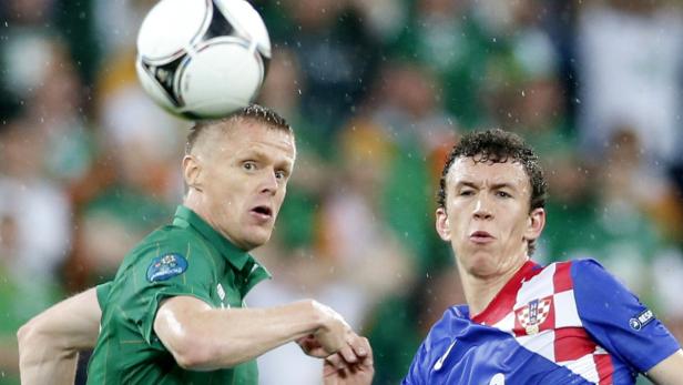 Bilder: Kroatien besiegt Irland 3:1